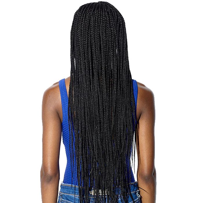 Sensationnel Cloud 9 Ruwa 4x4 Swiss Lace Hand-Braided Front Wig - BOX BRAID 36" - Image 5