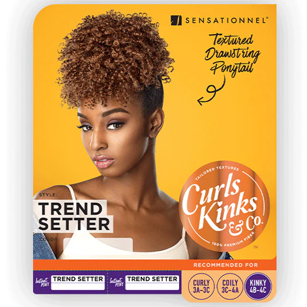 Sensationnel Curls Kinks & CO Drawstring Instant Pony - TREND SETTER - Image 5