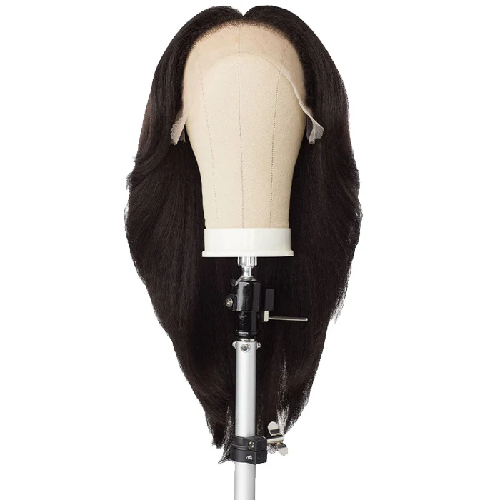 Sensationnel Curls Kinks Glueless HD 13x6 Lace Front Wig - 13x6 KINKY LAYERED BLOW OUT 22" - Kinky Edges - Image 4
