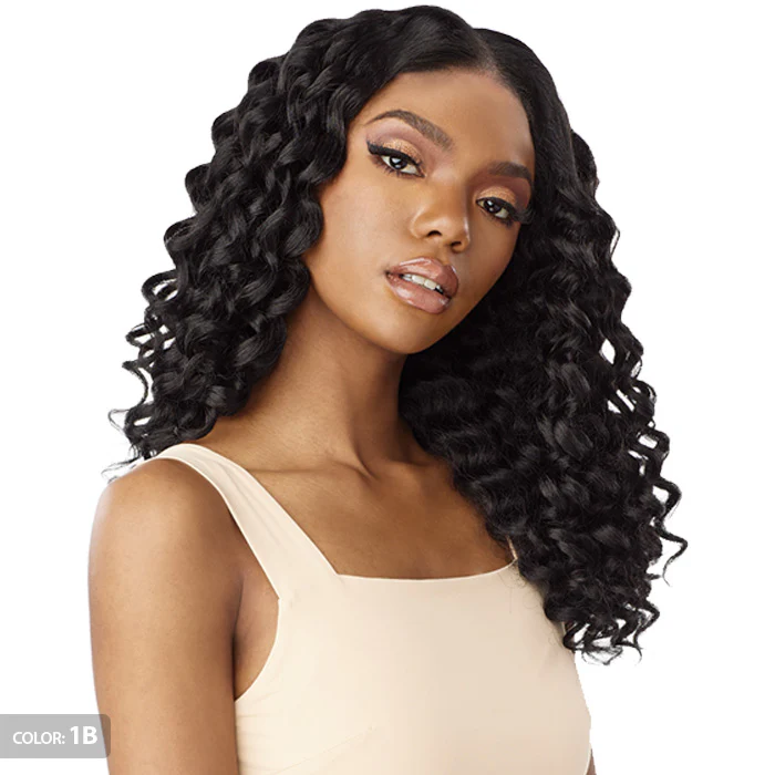 Sensationnel Curls Kinks Textured Glueless HD Lace Front Wig - Y-PART KINKY ROD CURL 18" - Kinky Edges - Image 2