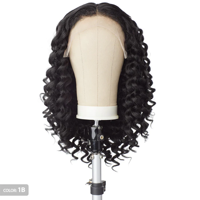 Sensationnel Curls Kinks Textured Glueless HD Lace Front Wig - Y-PART KINKY ROD CURL 18" - Kinky Edges - Image 4