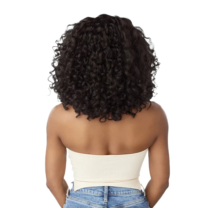 Sensationnel Curls Kinks Textured Lace Kinky Edges Glueless Y-Part HD Lace Front Wig - KINKY RINGLET CURL 14" - Image 5