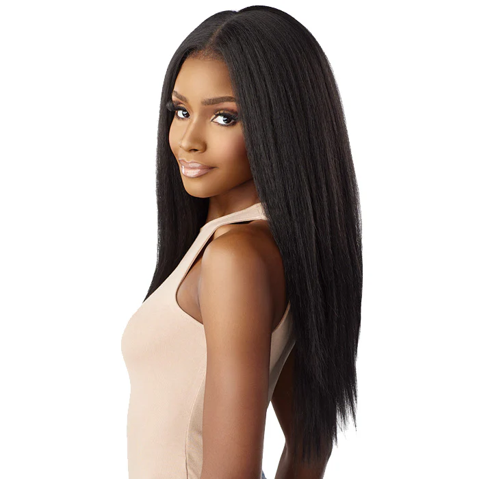 Sensationnel Curs Kinks & Co Glueless Kinky Edges 13x6 HD Lace Front Wig - 13x6 KINKY STRAIGHT 24" - Image 3