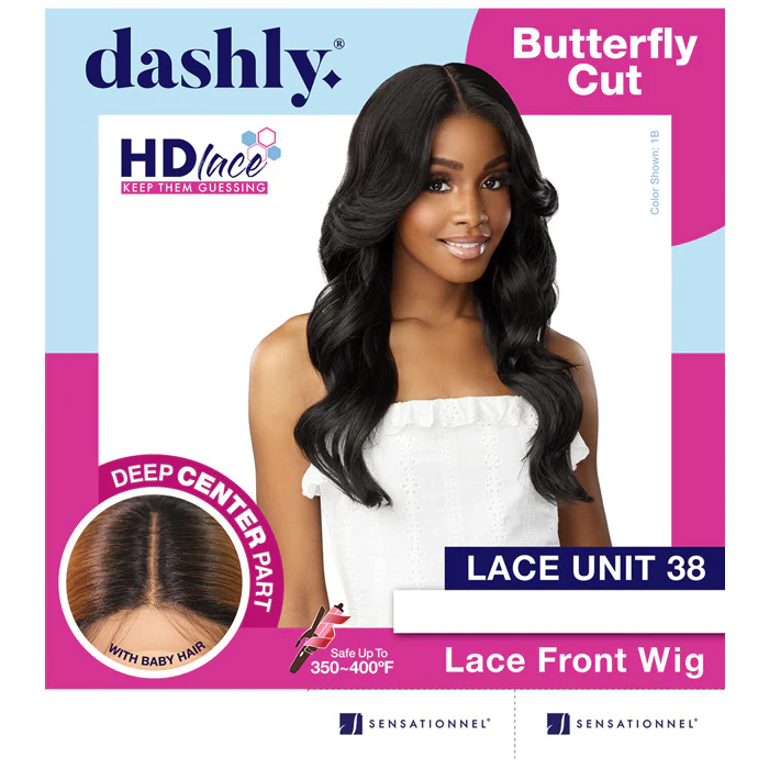 Sensationnel Dashly Butterfly Cut 5" Deep Part HD Lace Front Wig - LACE UNIT 38 - Image 8