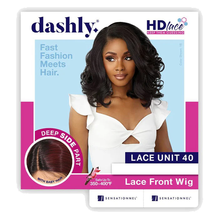 Sensationnel Dashly HD 5" Deep Lace Parting Front Wig - LACE UNIT 40 - Image 6