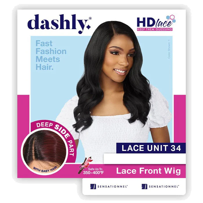 Sensationnel Dashly HD 5" Deep Parting Lace Front Wig - LACE UNIT 34 - Image 6