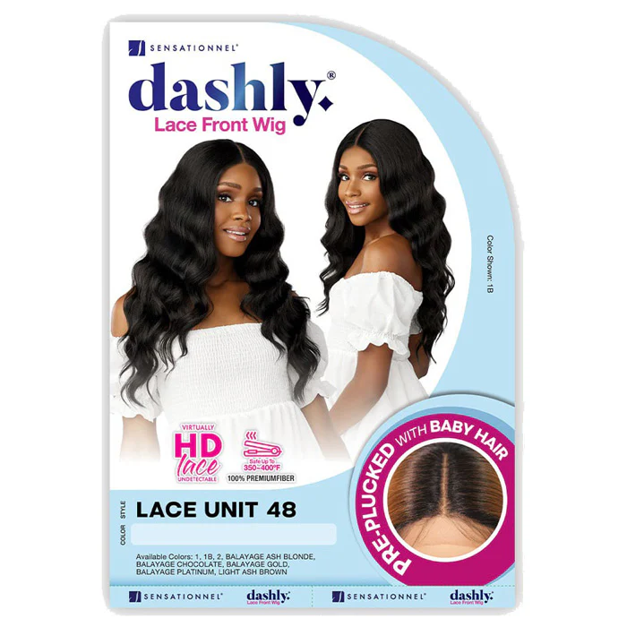 Sensationnel Dashly HD Deep Parting Lace Front Wig - LACE UNIT 48 - Image 4