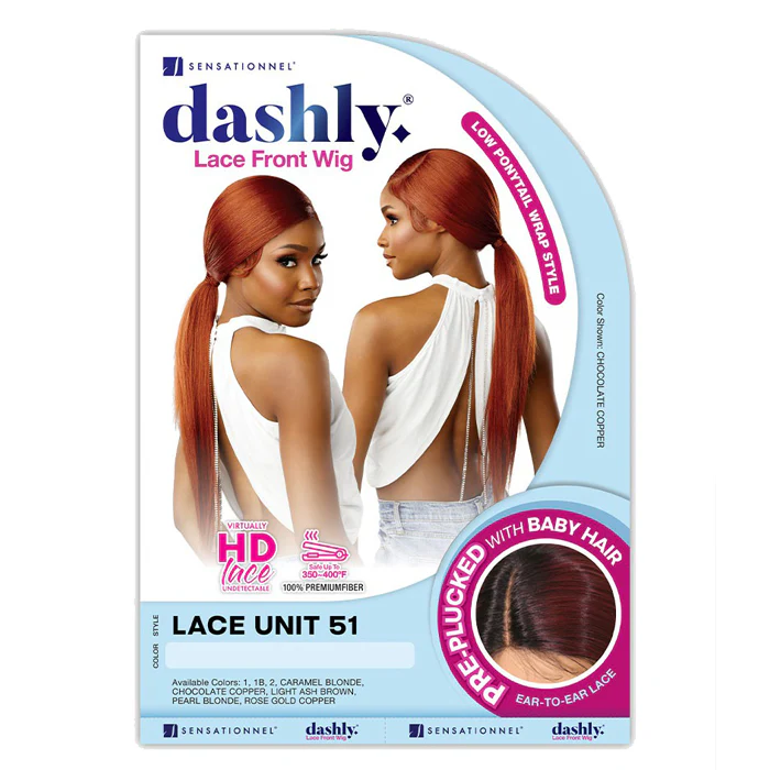 Sensationnel Dashly HD Deep Parting Lace Front Wig - LACE UNIT 51 - Image 4