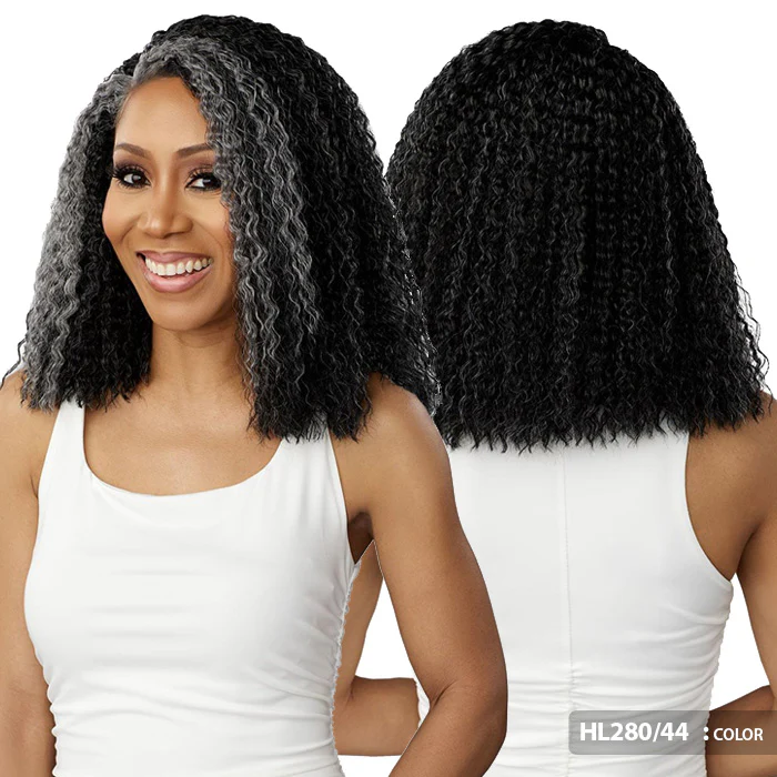 Sensationnel Dashly Salt & Pepper 4" Deep Part HD Lace Front Wig - SP LACE UNIT 4 - Image 3