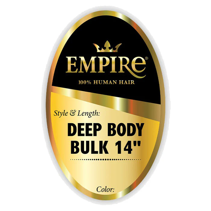 Sensationnel Empire 100% Human Hair Braids Bulk - DEEP BODY BULK 14" - Image 2