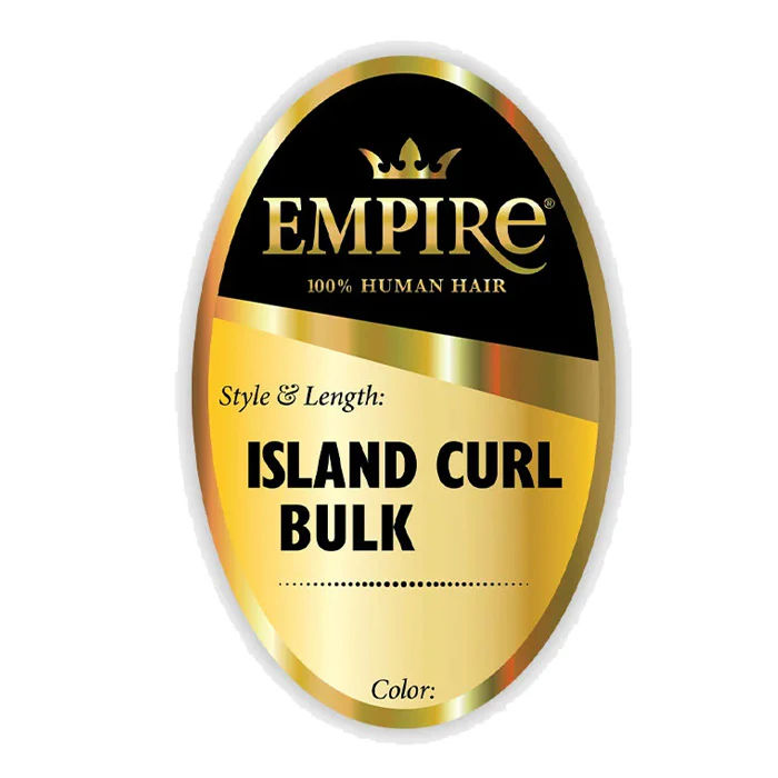 Sensationnel Empire 100% Human Hair Braids - ISLAND CURL BULK 14/18/22" - Image 2