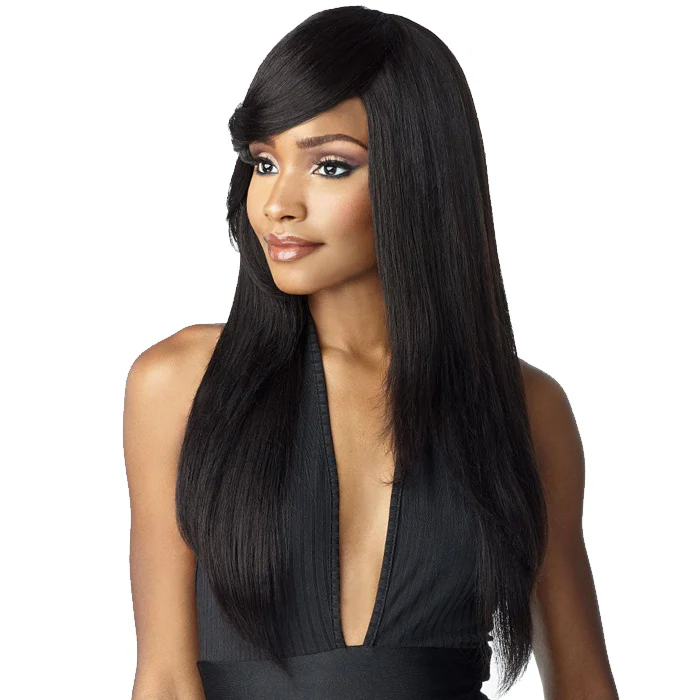 Sensationnel Empire 100% Human Hair Clip-In Bang - SIDE SWEPT - Image 3