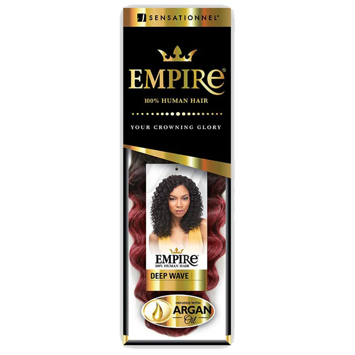 Sensationnel Empire 100% Human Hair Weave - DEEP WAVE 10/12/14" - Image 2