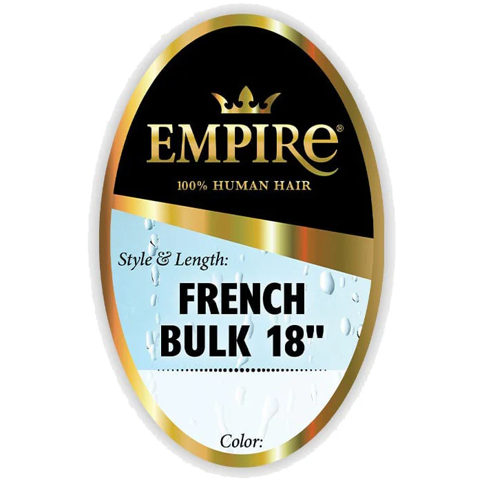 Sensationnel Empire 100% Human Hair Wet & Wavy Braids - FRENCH BULK 18" - Image 2