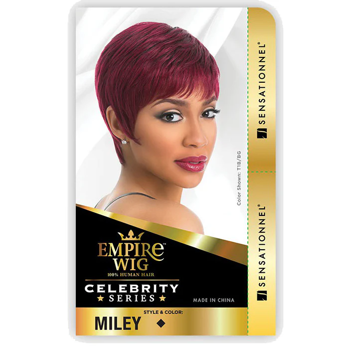 Sensationnel Empire Celebrity Series 100% Human Hair Full Wig - MILEY - Image 5