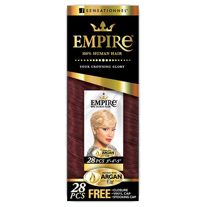 Sensationnel Empire 100% Human Hair Weave - 28 PCS - Image 4