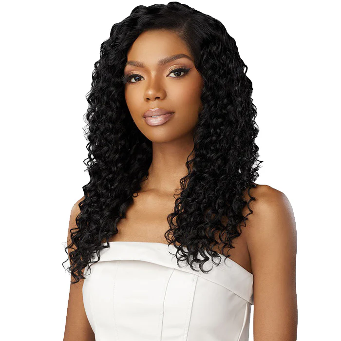Sensationnel Empire Wet & Wavy 100% Human Hair Weave - DEEP - 3 Packs Multi-Length