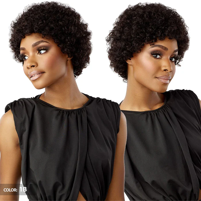 Sensationnel Empire Wig Salt & Pepper 100% Human Hair Full Wig - BLISS - Image 4