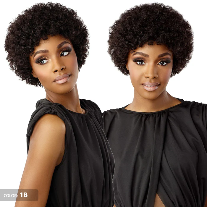 Sensationnel Empire Wig Salt & Pepper 100% Human Hair Full Wig - BLISS - Image 5