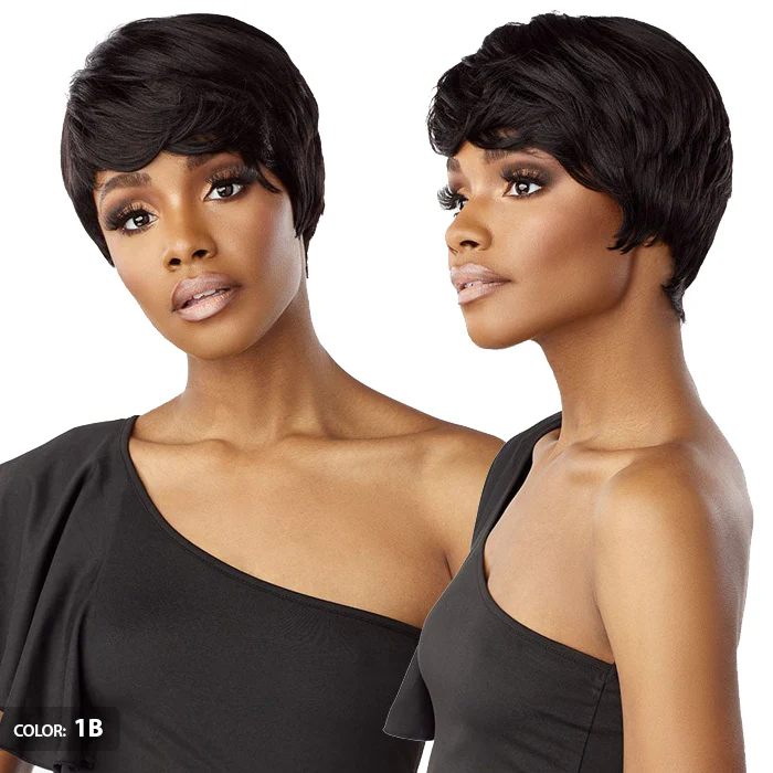 Sensationnel Empire Wig Salt & Pepper 100% Human Hair Full Wig - DENIA - Image 3