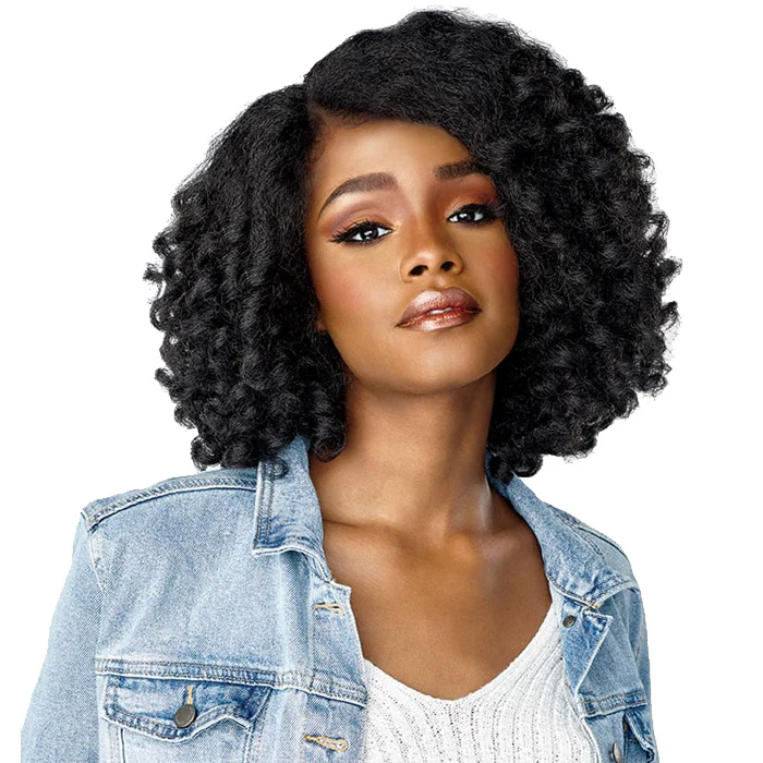 Sensationnel Empress Curls Kinks & Co Textured Deep Parting Lace Front Wig - ROLE MODEL - Image 2