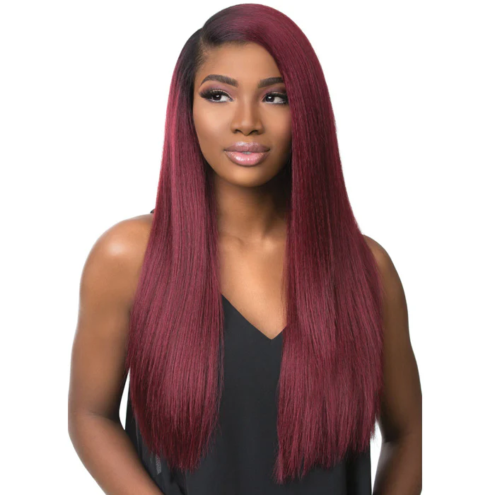 Sensationnel Empress Boutique Bundles Free-Part Lace Front Wig - BOUTIQUE KINKY STRAIGHT - Image 2
