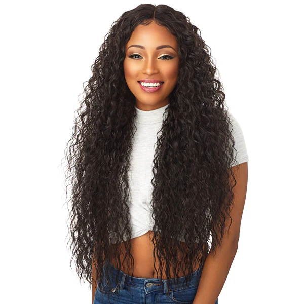Sensationnel Empress Synthetic Free-Part Lace Front Edge Wig BROOKLYN