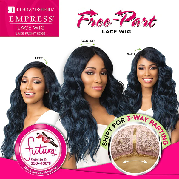 Sensationnel Empress Synthetic Free-Part Lace Front Edge Wig - KAILYN - Image 7