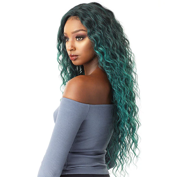 Sensationnel Empress Natural Center Part Synthetic Lace Front Wig ANYA - Image 4