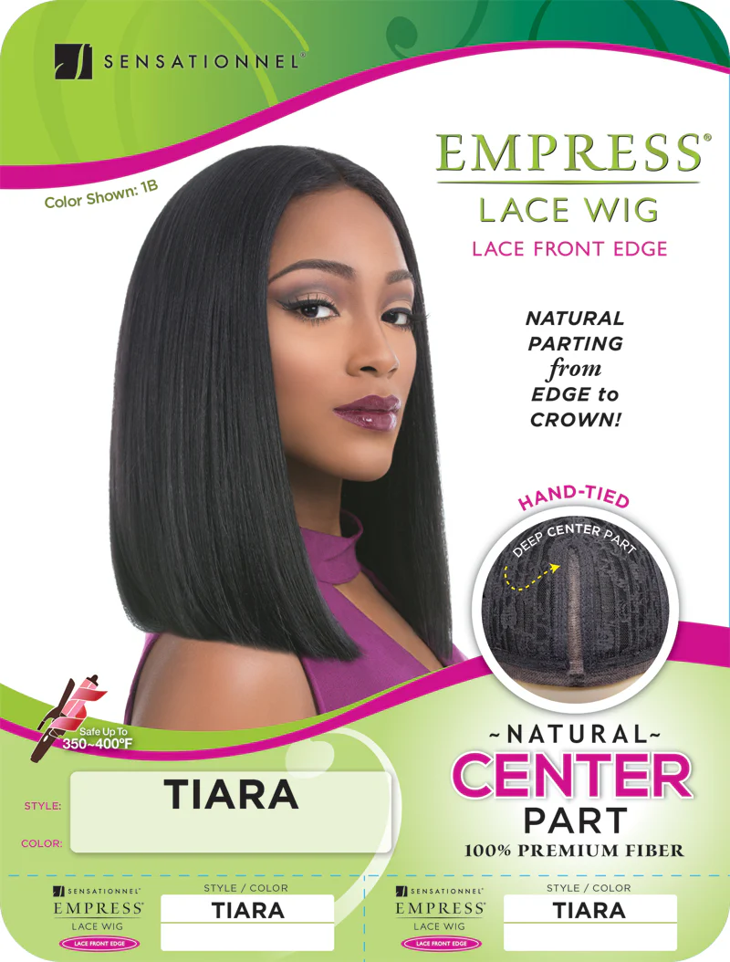 Sensationnel Empress Natural Center Deep Part Lace Wig - TIARA - Image 5