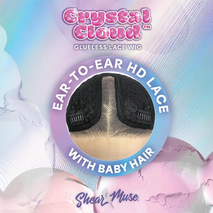 Sensationnel Empress Shear Muse Crystal Cloud Glueless HD Middle Part Lace Wig - LUSTRA - Image 5