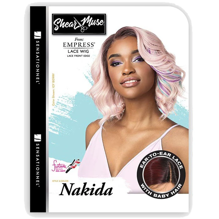 Sensationnel Empress Shear Muse Deep Parting Lace Front Wig - NAKIDA - Image 5