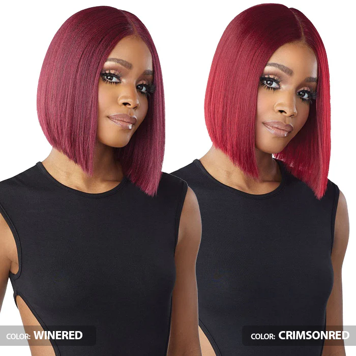 Sensationnel Empress Shear Muse HD Deep Parting Lace Front Wig - KAISHA - Red Krush - Image 3