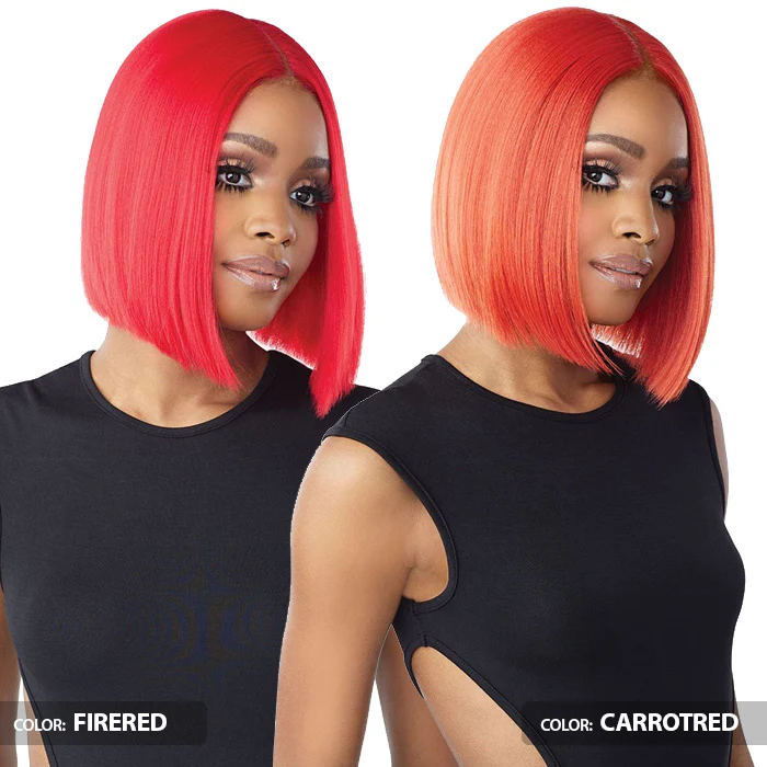 Sensationnel Empress Shear Muse HD Deep Parting Lace Front Wig - KAISHA - Red Krush - Image 4