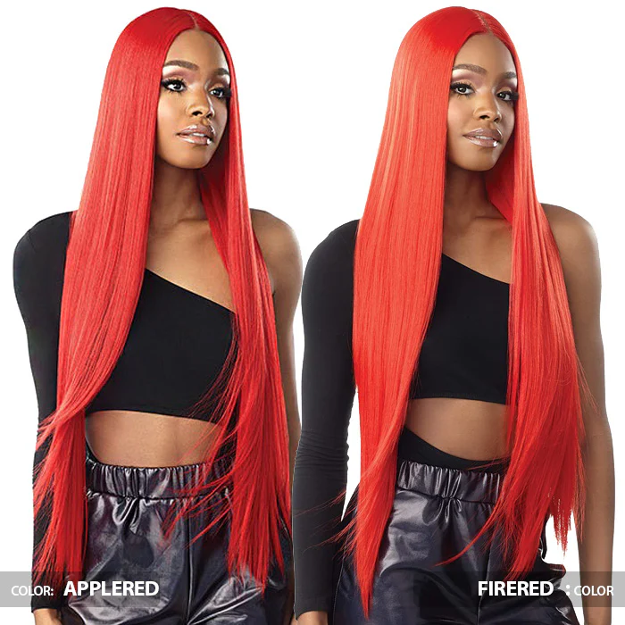 Sensationnel Empress Shear Muse HD Deep Parting Lace Front Wig - SALISHA - Red Krush - Image 3