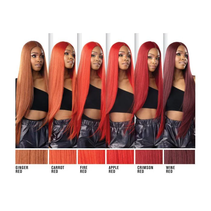Sensationnel Empress Shear Muse HD Deep Parting Lace Front Wig - SALISHA - Red Krush - Image 7