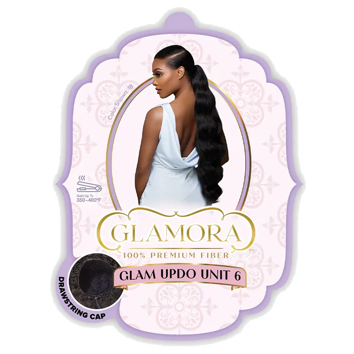 Sensationnel Glamora Drawstring Cap Ponytail - GLAM UPDO UNIT 6 - Image 4