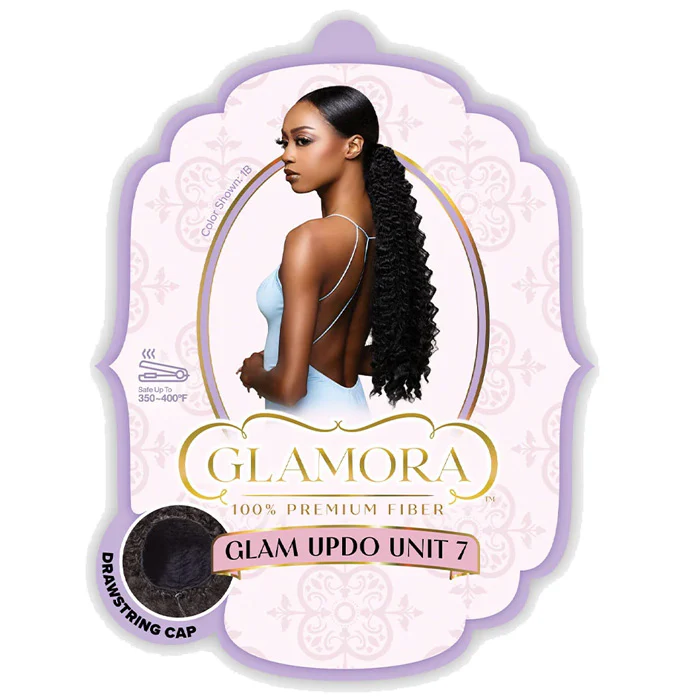 Sensationnel Glamora Drawstring Cap Ponytail - GLAM UPDO UNIT 7 - Image 4