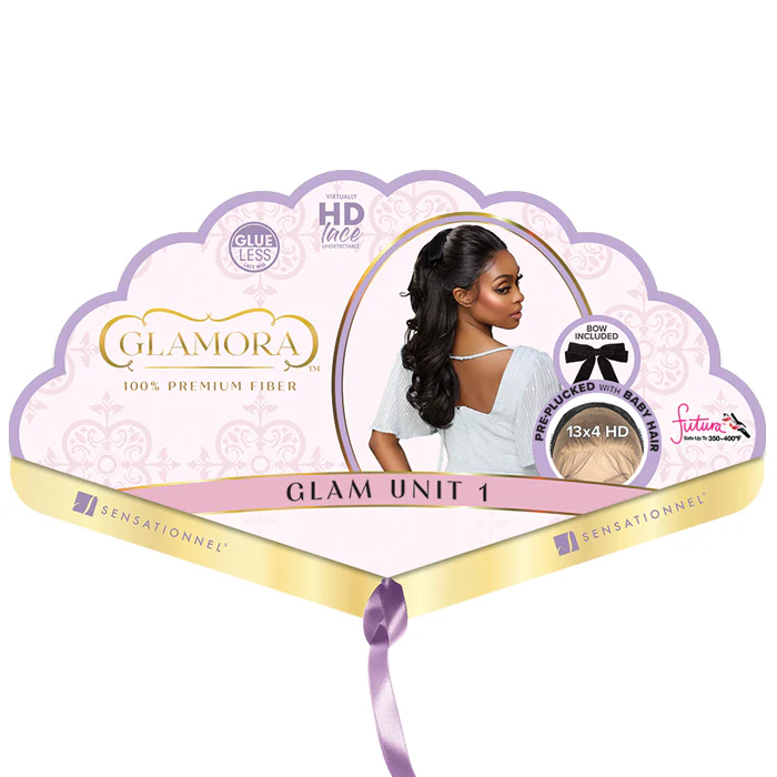 Sensationnel Glamora Glueless Pre-Styled 13x4 HD Lace Front Wig - GLAM UNIT 1 - Image 5