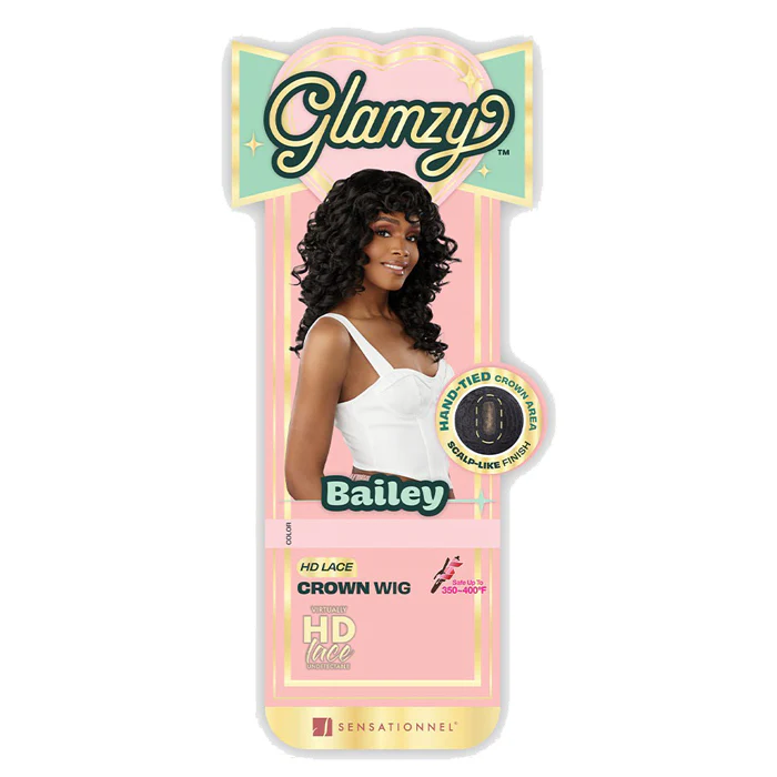 Sensationnel Glamzy Glueless HD Crown Lace Part Wig - BAILEY - Image 4