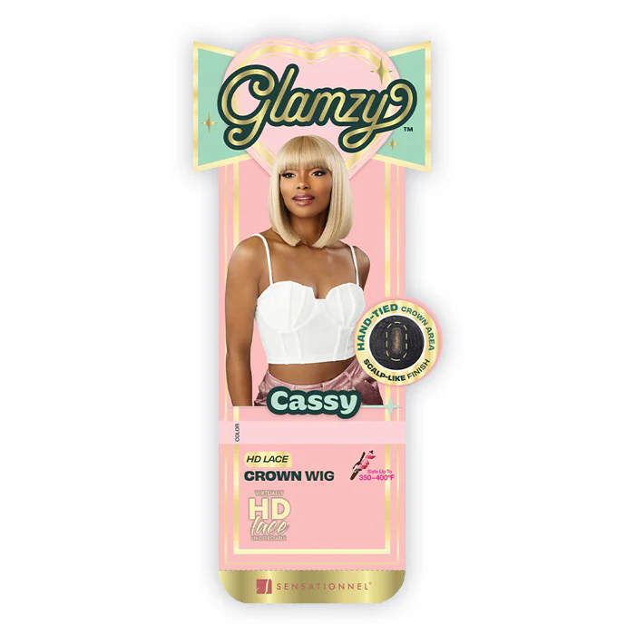 Sensationnel Glamzy Glueless HD Lace Crown Wig – CASSY - Image 5