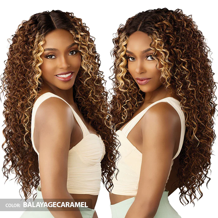 Sensationnel Glamzy Glueless HD V-Part Lace Wig - ZINNIA - Image 2
