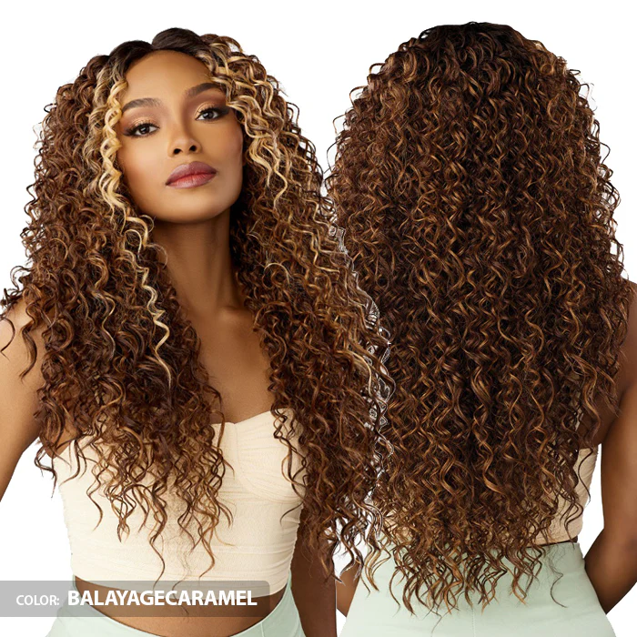 Sensationnel Glamzy Glueless HD V-Part Lace Wig - ZINNIA - Image 3