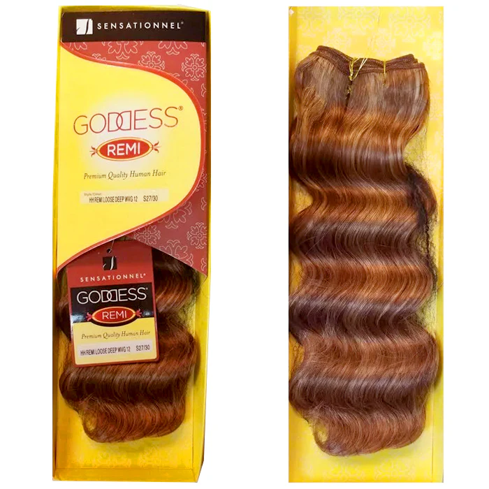 Sensationnel Goddess Remi Human Hair Weave - LOOSE DEEP 12" - Image 2