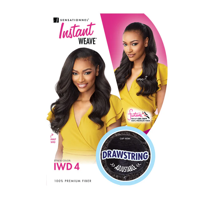 Sensationnel Half Wig Instant Weave DRAWSTRING CAP IWD 4 - Image 5