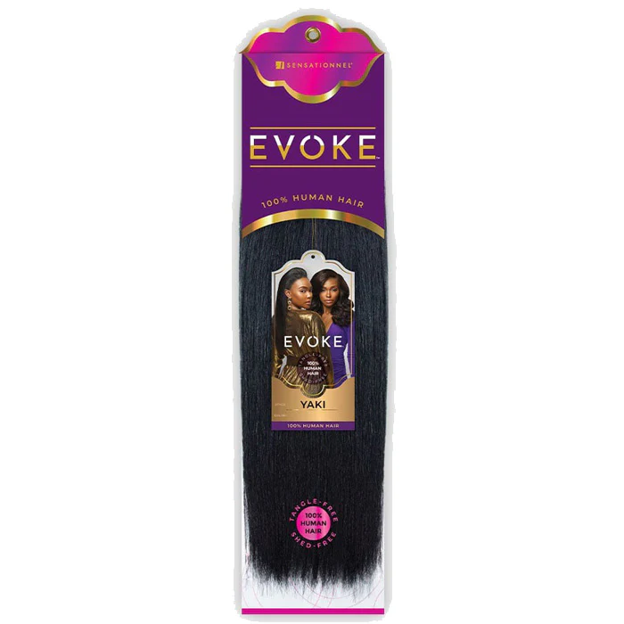 Sensationnel Evoke 100% Human Hair Weave - YAKI 10-18" - Image 5
