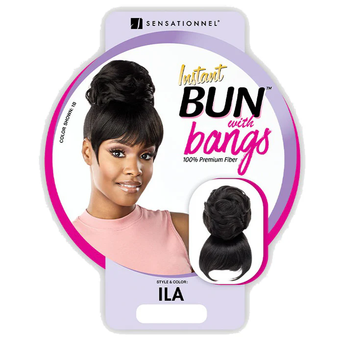 Sensationnel Instant Bun with Bangs - ILA - Image 5