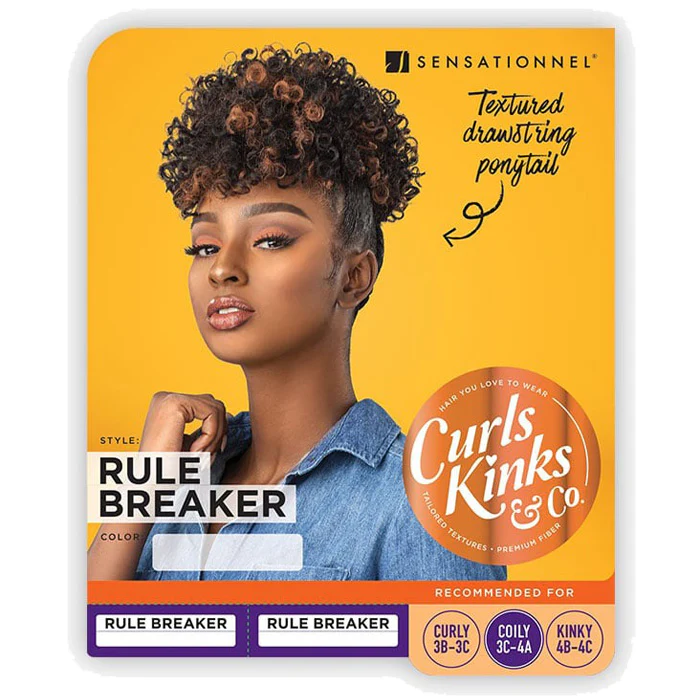Sensationnel Instant Curls Kinks & Co Pony Drawstring - RULE BREAKER - Image 5