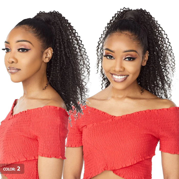 Sensationnel Instant Pony Wrap - KINKY CURLY 18" - Image 2