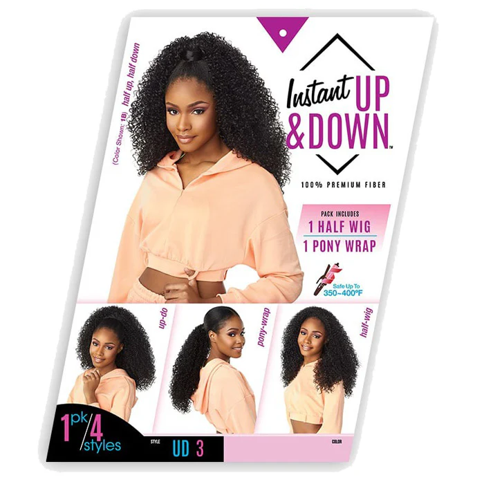 Sensationnel Instant Up & Down Pony Wrap Half Wig - UD 3 - Image 7